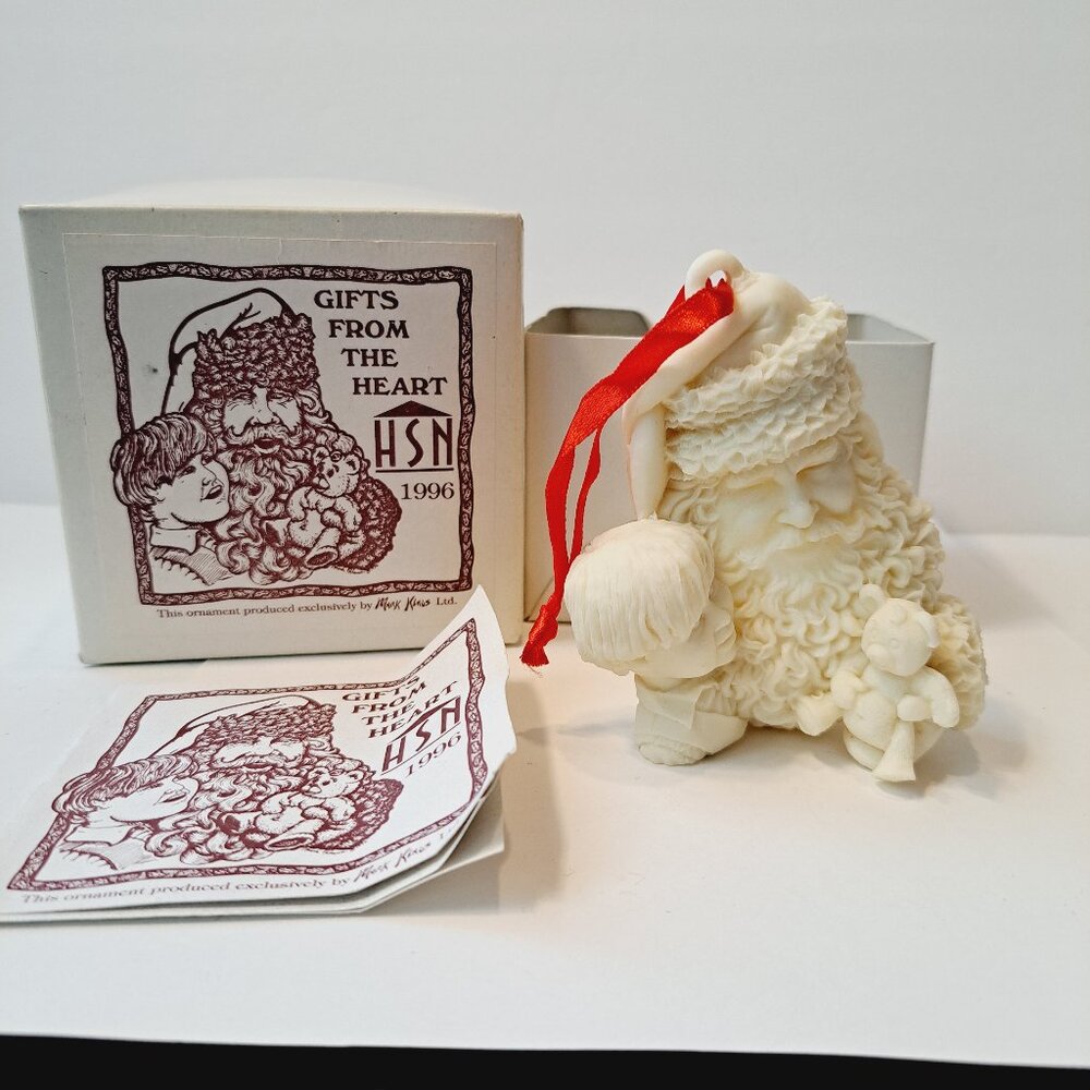 Mark Klaus Home Shopping Network 1996 Ornament with Box Gifts from the Heart